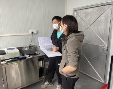 江門新會某電鍍廠水質(zhì)多參數(shù)檢測儀裝機(jī)培訓(xùn)