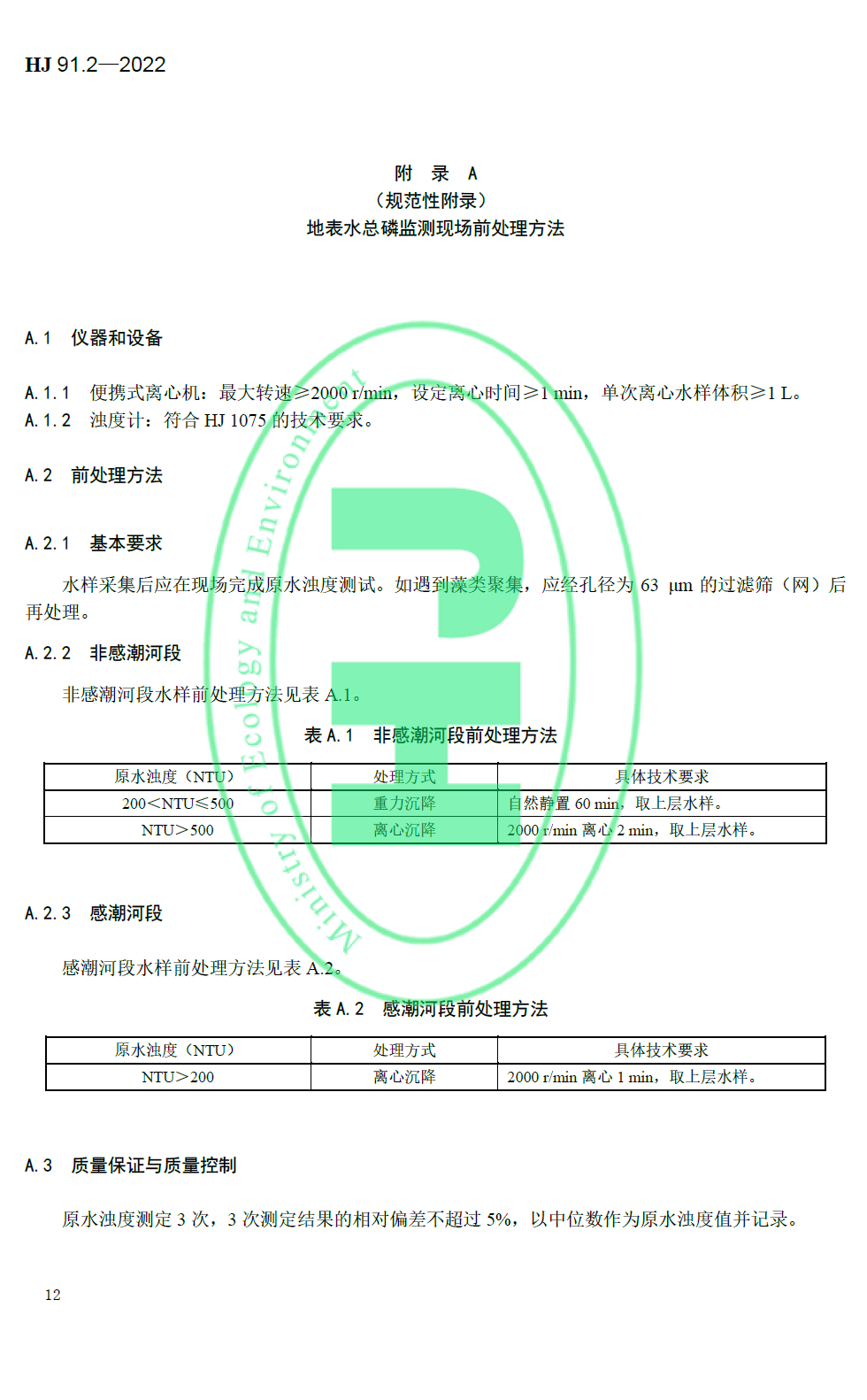 《HJ91.2-2022地表水環(huán)境質(zhì)量監(jiān)測(cè)技術(shù)規(guī)范》8月1日已開(kāi)始實(shí)施，快來(lái)看看有什么不同吧！